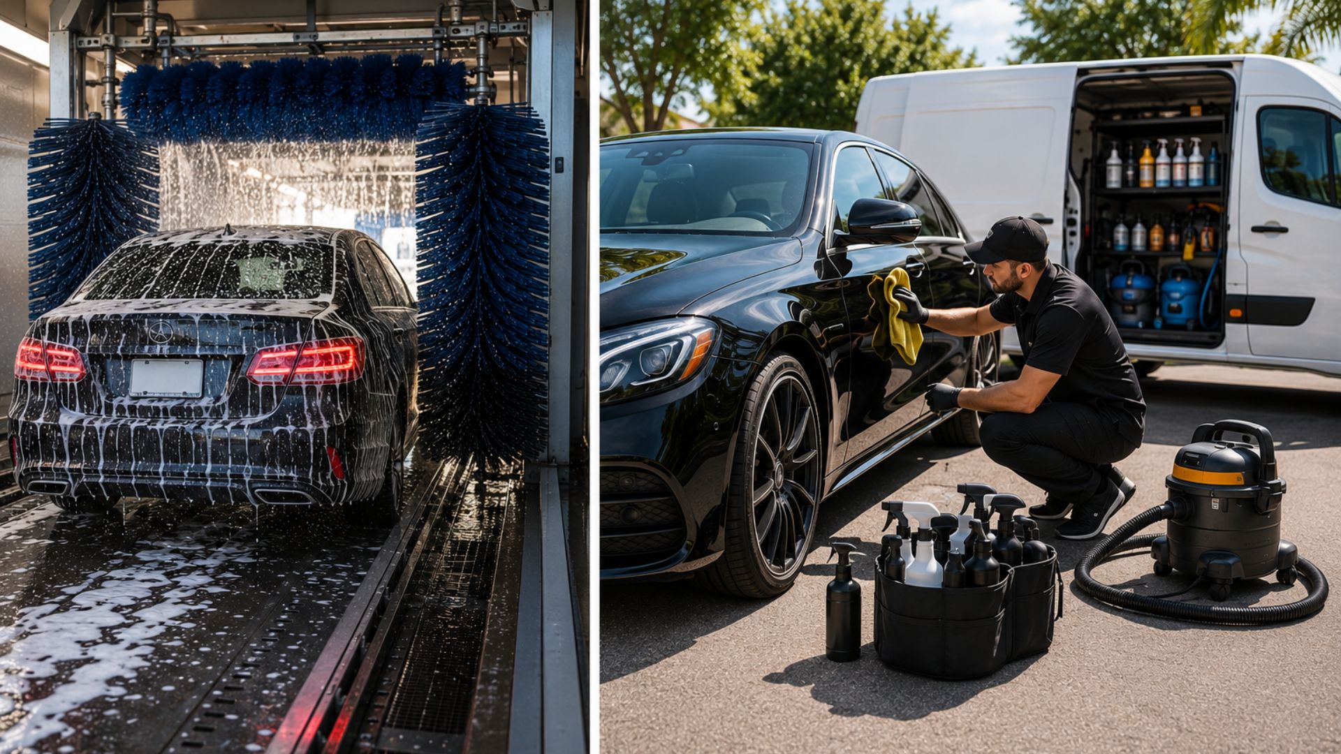 Why Is Mobile Detailing More Expensive Than a Car Wash?